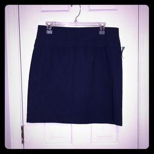 Navy skirt